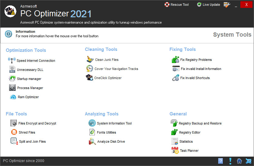 Asmwsoft PC Optimizer 2022 Crack + Registration Code Latest