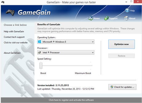 PGWare GameGain 4.12.33.2022 Crack Full Free Download