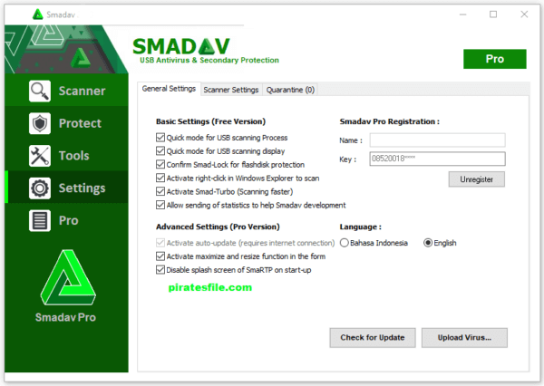 Smadav Pro 2022 Rev 14.8.1 Registration Name and Key Free Download