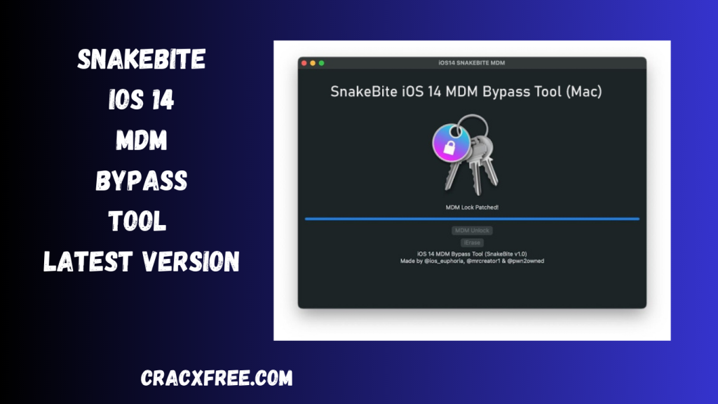 SnakeBite iOS 14 MDM Bypass Tool Latest Version